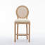 Ensemble de 2 tabourets de bar en bois massif avec tabourets de bar en bois massif-678519866