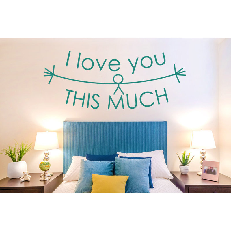 Non-Wall Damaging Wall Decal, Aqua Green