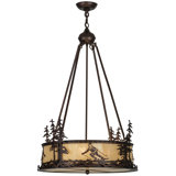 Rustic Lodge 4 - Light Chandelier