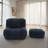 Dining Chairs Velvet Bean Bag-101468510