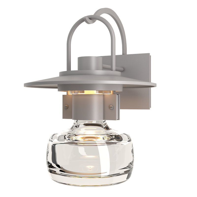 Mason Outdoor Wall Lantern, 15.9" H x 11.3" W x 12.2" D, Coastal Burnished Steel