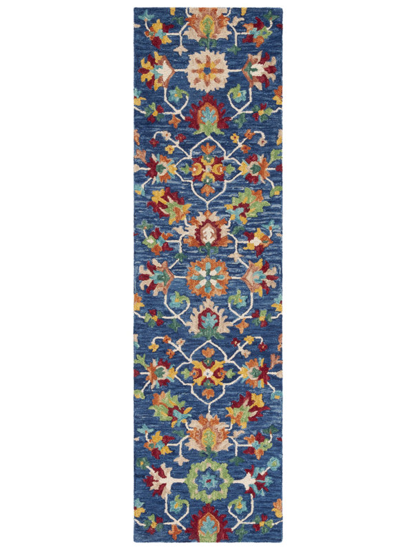 Porterfield Hand Tufted Wool Oriental Rug, Runner 2'3" x 15'