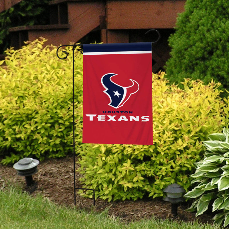 Drapeau de jardin des Texans de Houston NFL, Houston Texans, Red/Navy/White