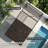 Domi Patio Outdoor Metal Louvered Pergola with Adjustable Roof and Drainage System-128832047-131373673