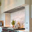 60" 1200 Insert Range Hood Baffle Filter Light Kitchen Hood Vents Included Stainless Steel