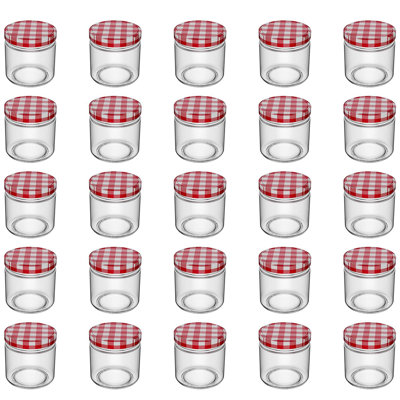 25-tlg. Einmachgläser-Set