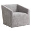 Fauteuil demi-tonneau pivotant à 360 ° Nice