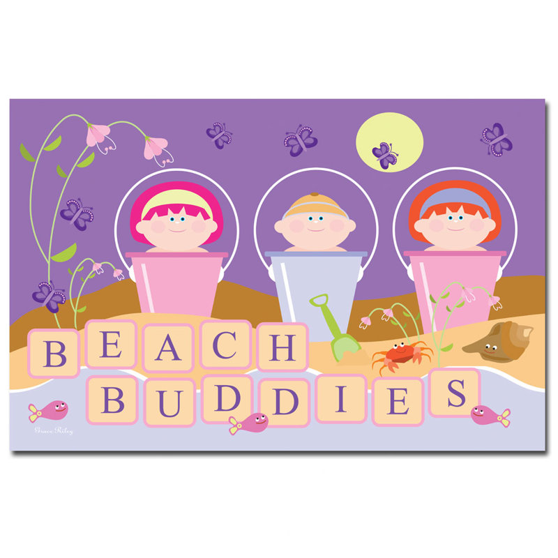 Art sur toile Magoon «Beach Buddie», H 14 po x l 19 po x P 2 po