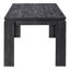 Table de salle à manger, rectangulaire, 60 po, cuisine, salle à manger, stratifié noir, contemporain, moderne-121059712