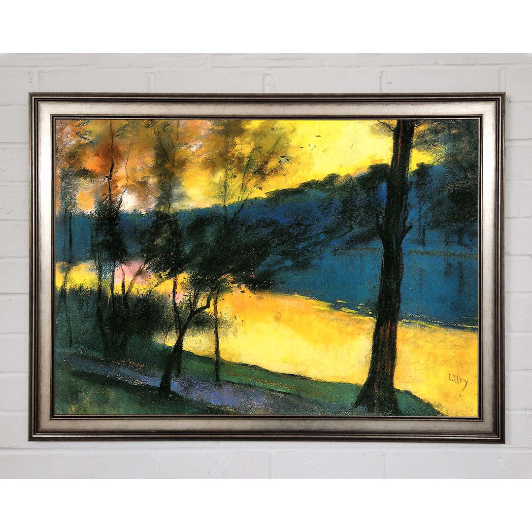 Lesser Ury Landschaft von Lesser Ury - Einzelne Bilderrahmen Kunstdrucke