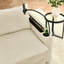 Canapé moderne à 4 places avec rangement, canapé à assise profonde avec porte-gobelets et porte-téléphone, canapé en velours côtelé beige pour le salon-1842210178
