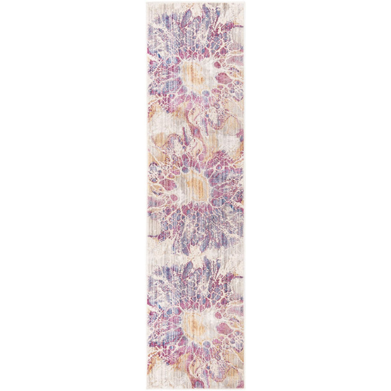 Orianthi Abstract Indoor Rug, Runner 2' x 8'