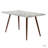 Alstead 4 - Person Four Leg Base Dining Set-49301985