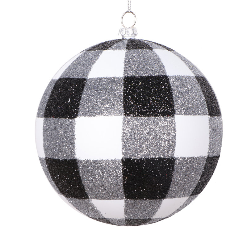 Ornement boule de Noël Forsta, H 4,7 po x l 4,7 po x P 4,7 po