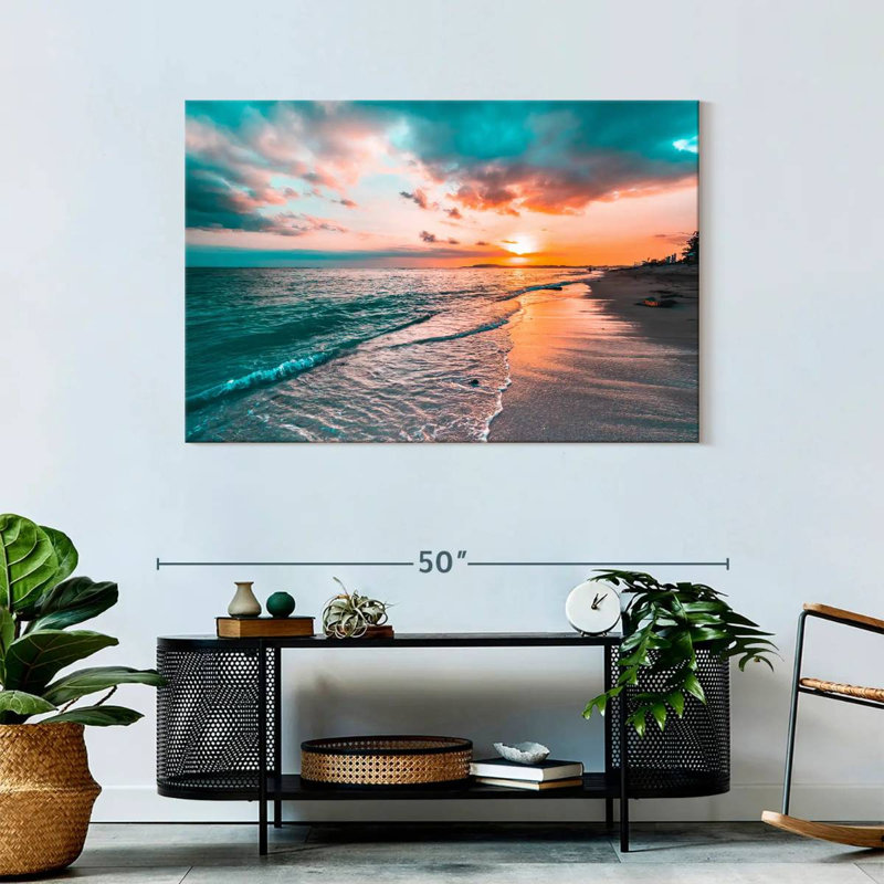 Sur toile, H 45 po x l 30 po x P 1,25 po