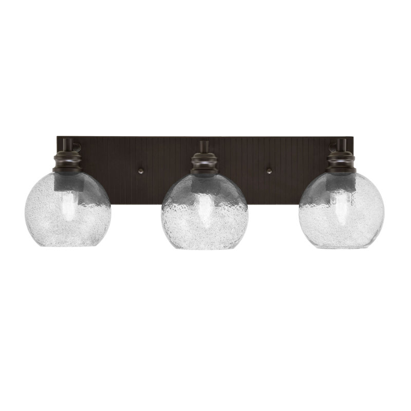 Éclairage pour meuble-lavabo 3 lumières Ashtola, Espresso