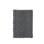 Tapis de salle de bain antidérapant 17 x 24 po gris anthracite en chenille Lasso