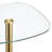 iDesign Square Drink Table for Small Spaces