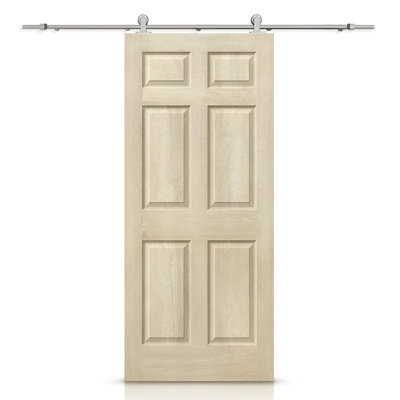 Porte standard lambrissée en bois manufacturé