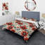 Red Coastal Elegance Floral Pattern I - Ensemble de housse de couette à motif floral-2004382368