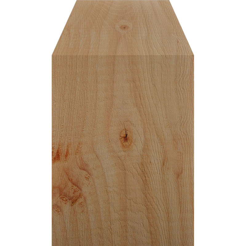 Attelle de genou traditionnelle, Douglas (sciage brut), H 12 po x l 5,5 po x P 12 po