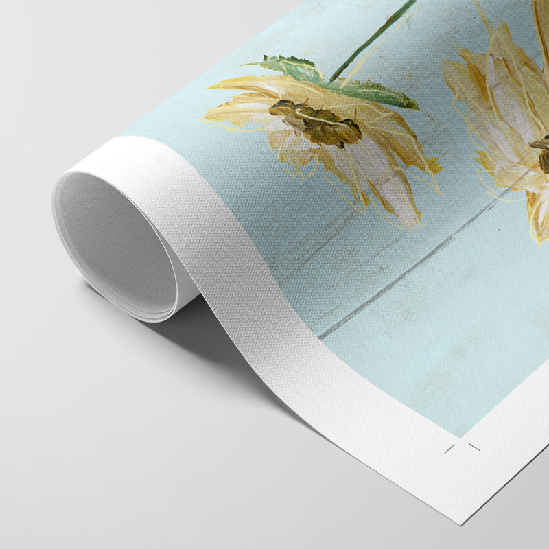Wildflower Flutter II - Impression sur toile seulement - NON-CADRE, H 12 po x l 8 po