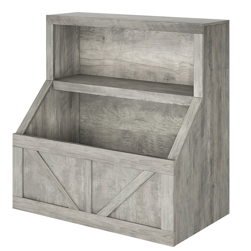 Abbylynn 79.8Cm Toy Storage, Grey
