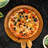 Round Teak Wood Plate - Large