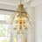 12 - Light Dimmable Tiered Glass Bubble Chandelier-96432409
