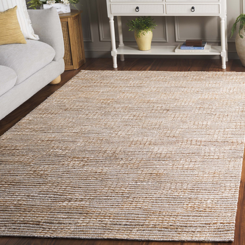 Tapis géométrique en fibre naturelle 567 jacquard, Rectangle de 5 pi x 8 pi