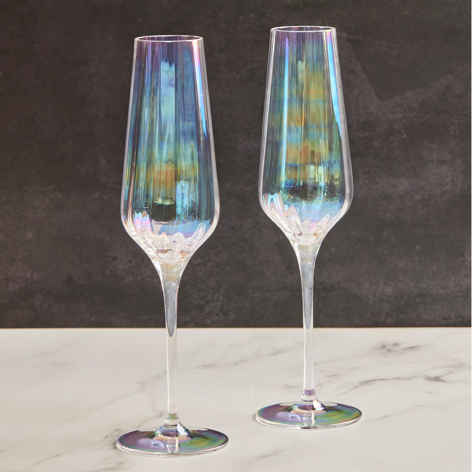 Classy Champagne Flutes Set Of 2