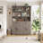 71'' H Bookcase With 2 Drawers-2133394861