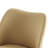Kanalu Ergonomic Upholstered Dining Chair with Solid Wooden Tapered Legs-98582706