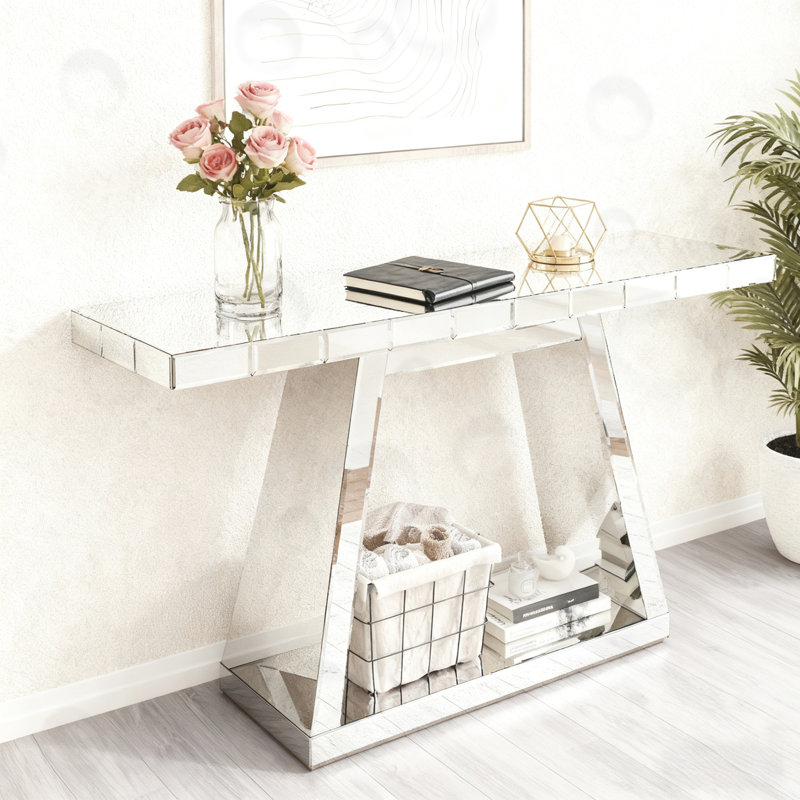 Mirror Ivywood with Open Storage