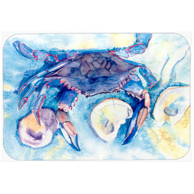 Crab Tempered Glass Cutting Board