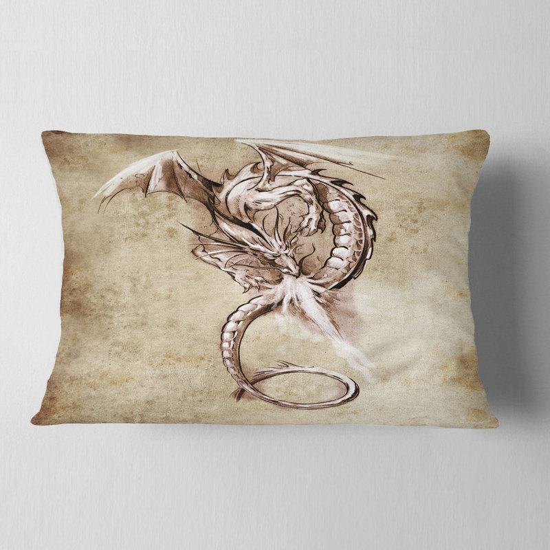  Coussin lombaire abstrait