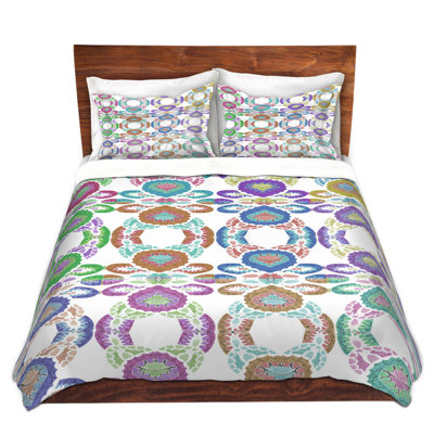 Ensemble de housse de couette en microfibre DiaNoche par Susie Kunzelman - Gem Stone II