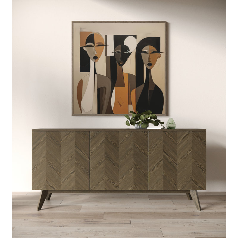 Byrum 70.9'' Wenge Sideboard