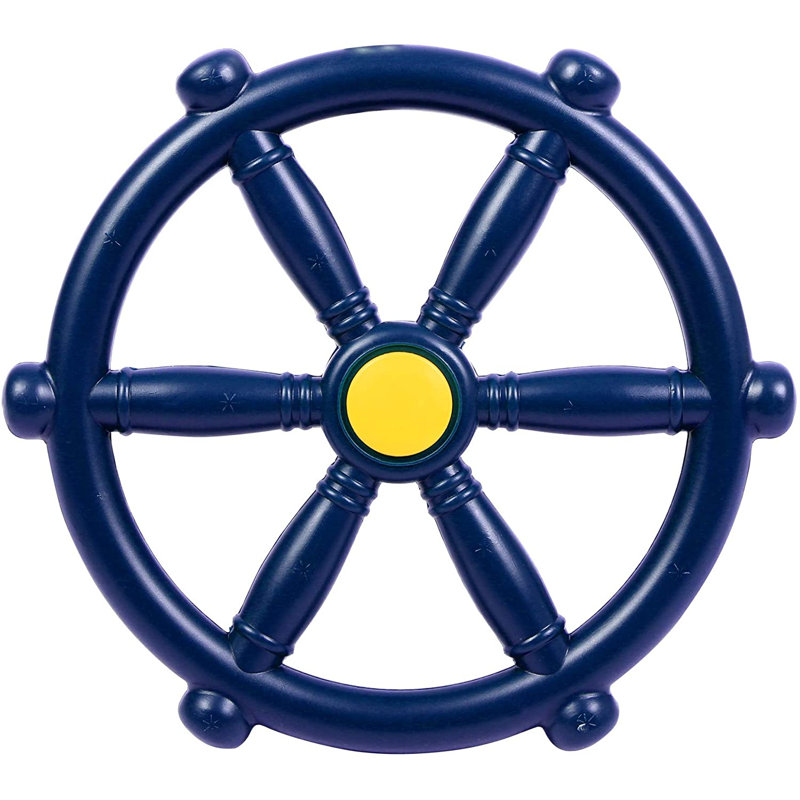 REDCAMP Plastic Swing Set Steering Wheel, Blue