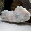 Boule disco apophyllite sur Stilbite