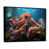 Black Floater Framed