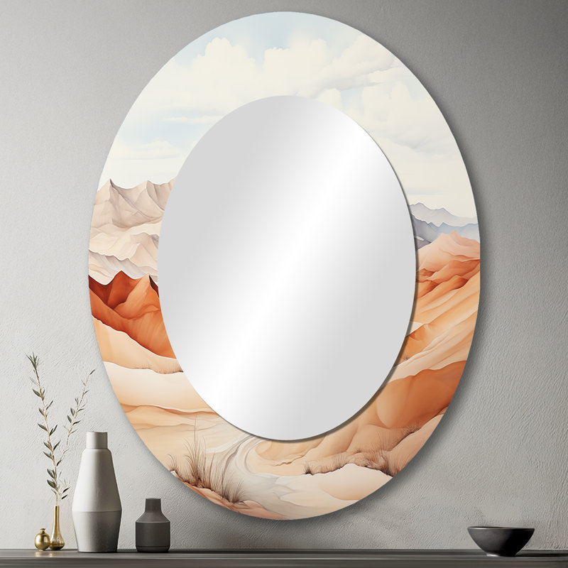 Miroir mural Saharas Desert Silence, 43 po x 33 po