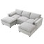 Canapé modulaire 86,5 po Chenille-695984528