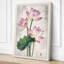 Lotus in Bloom Botanical - Wrapped Canvas-1233997790-1233997791