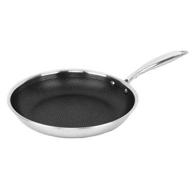 3-Ply Hybrid Non-Stick Stainless Steel Induction-Ready Frying Pan (11 In.)