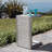CAPE CORAL ALU C-SHAPED TABLE-1706102250