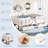 Full with built-in bookshelves and storage drawers, Safety Staircase design and high-quality safety rails,White-2124711605-2124711606