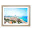 The Barcelona Skyline in Spain - Picture Frame Painting Print-56712744-56712745