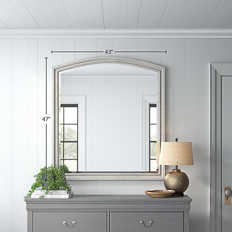 Miroir arqué, Gris antique