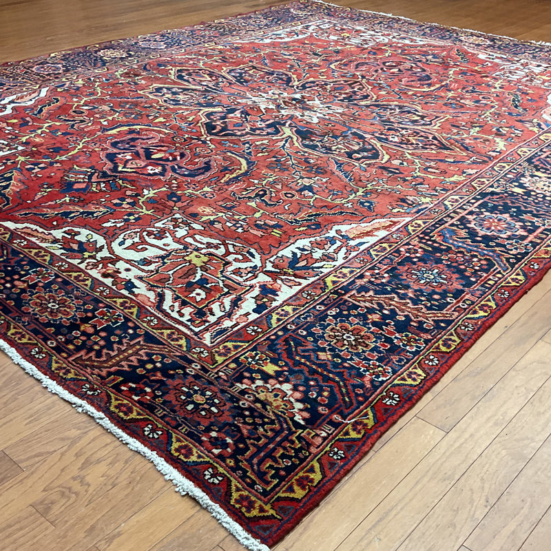 Tapis rectangulaire en laine